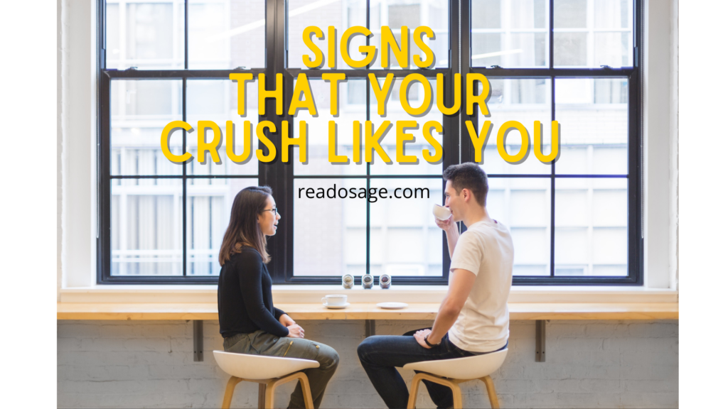 signs that your crush likes you