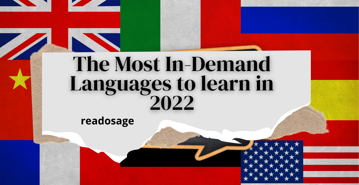 The Most InDemand Languages to learn in 2022 readosage